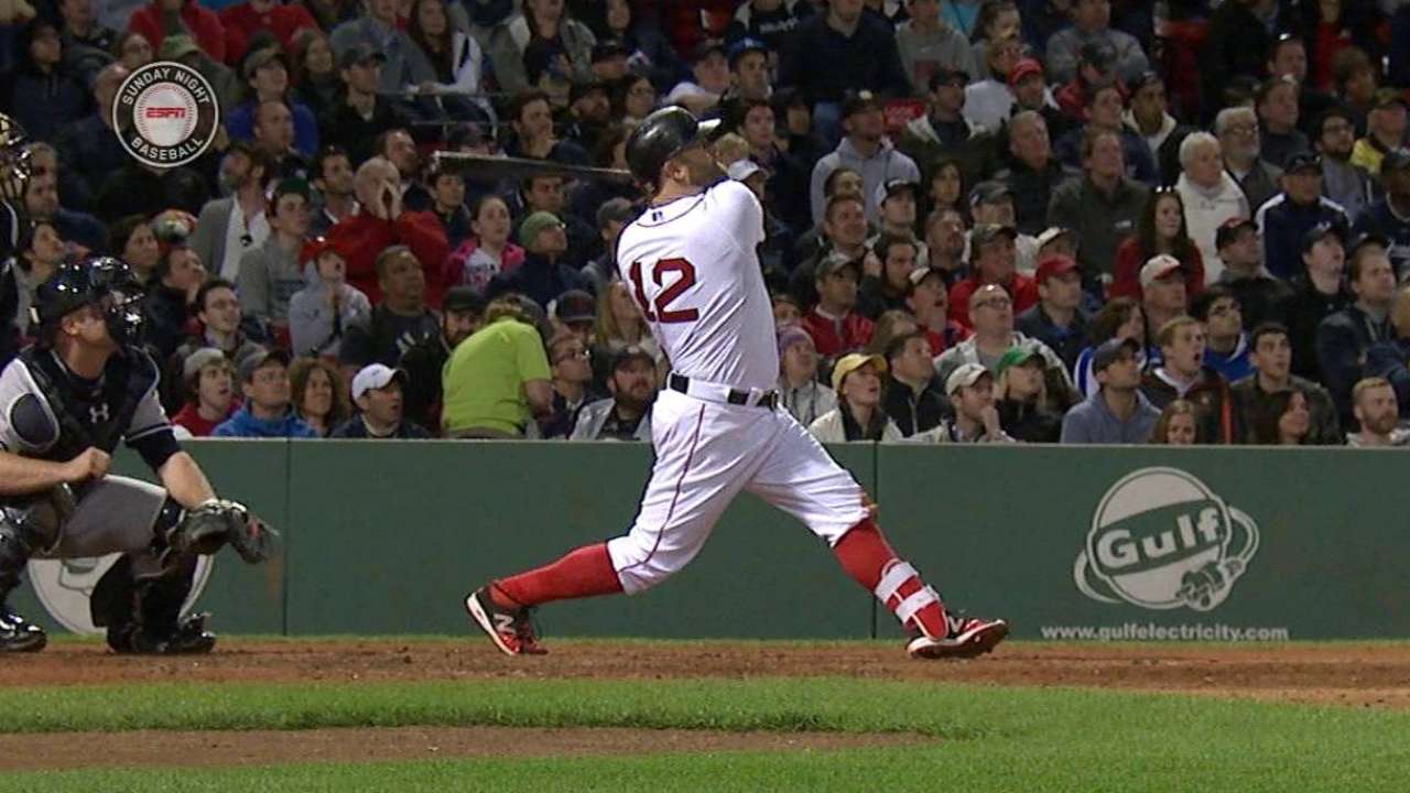 Napoli's three-run homer