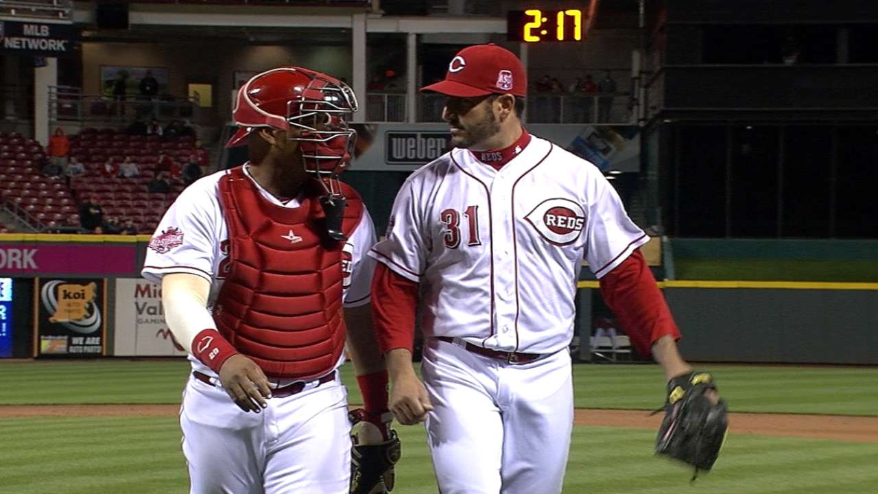 Marquis goes eight innings