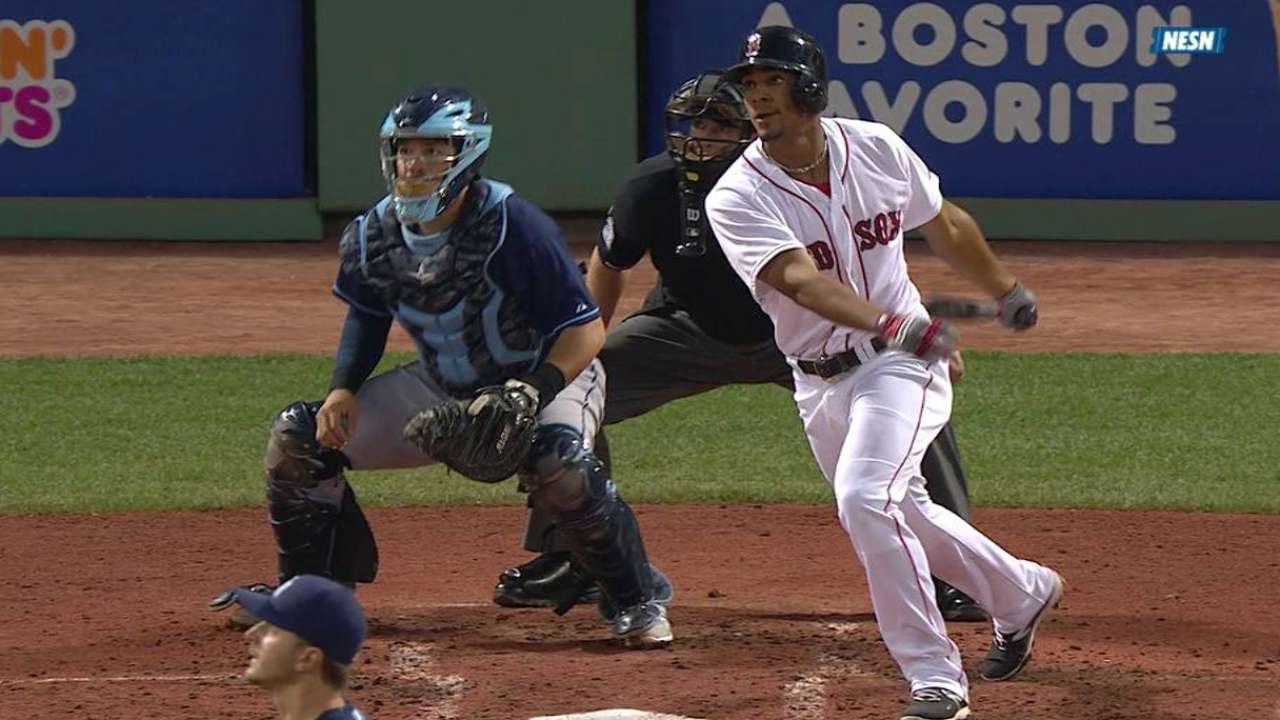Bogaerts' RBI triple