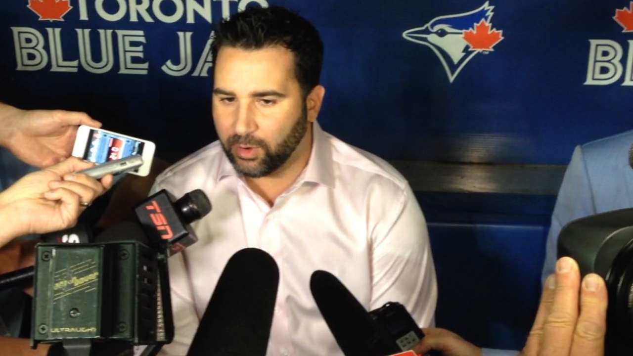 Anthopoulos on roster moves