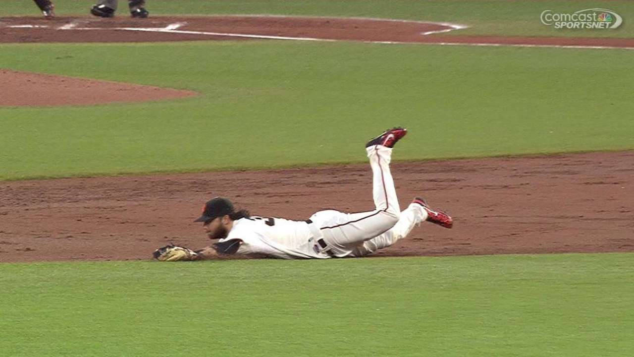 Crawford's diving stop