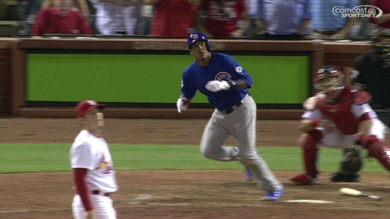 Russell's solo homer