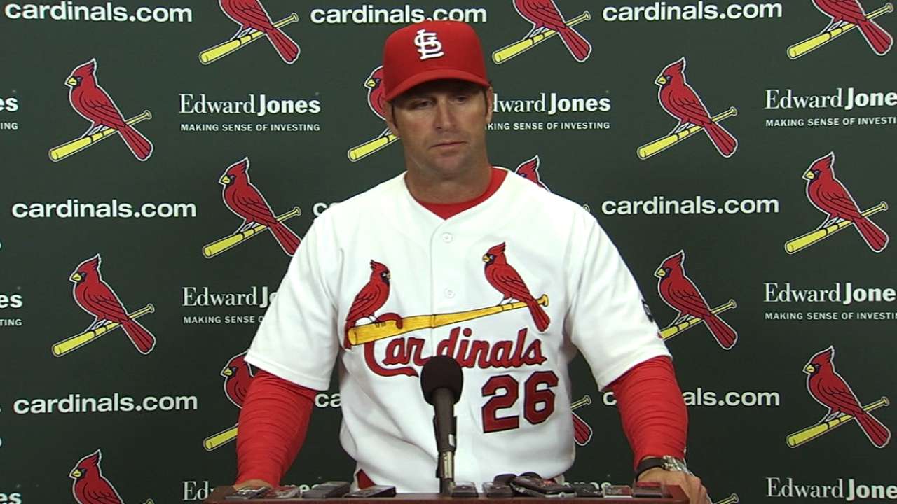 Matheny pieces together overworked bullpen