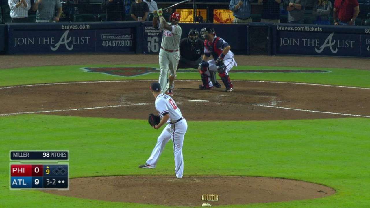 Miller's final strikeout