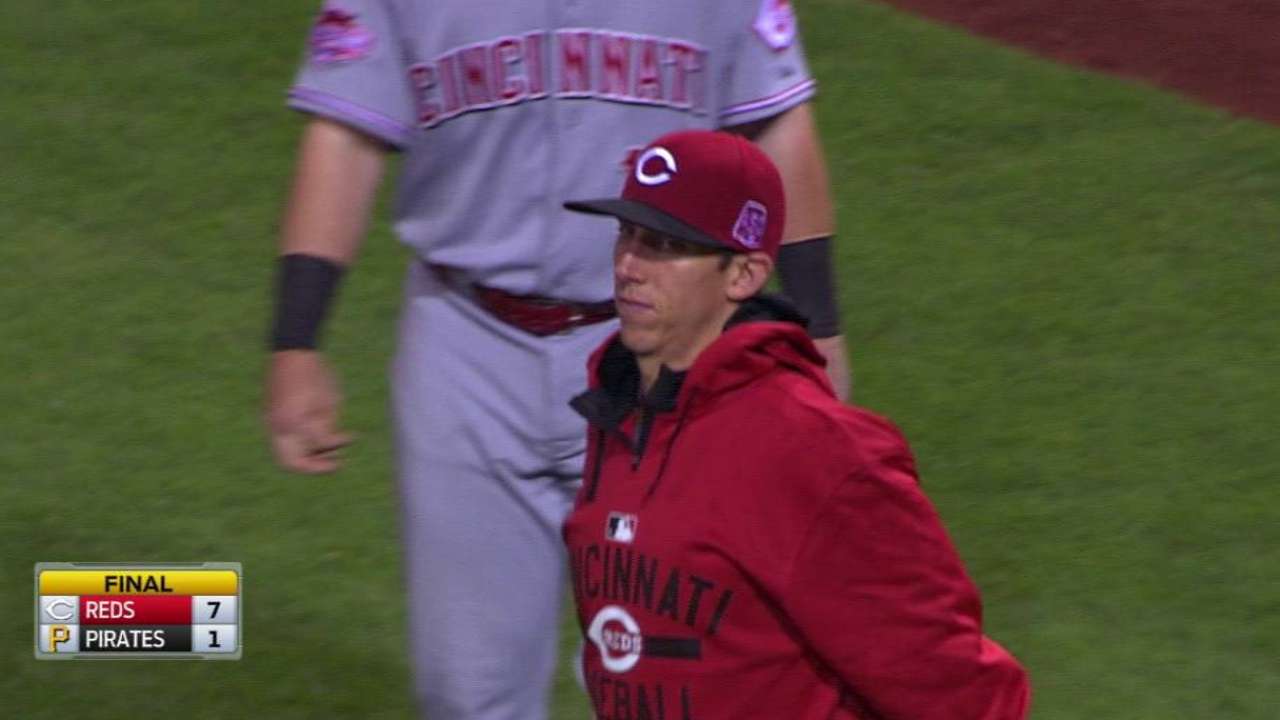 Chapman fans Polanco