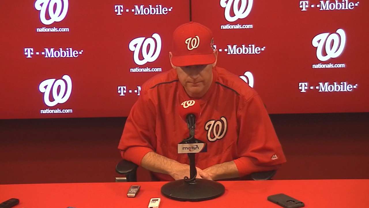 Williams on Strasburg's injury
