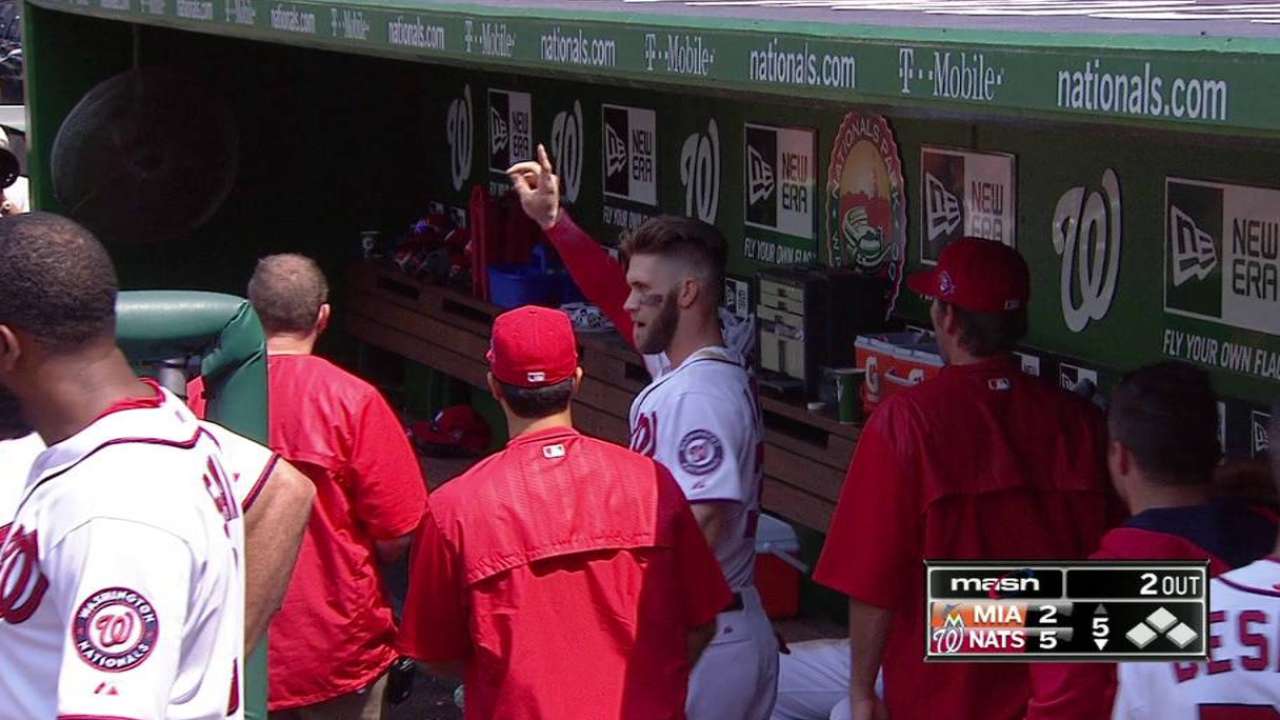 Harper, Scherzer take home NL monthly honors