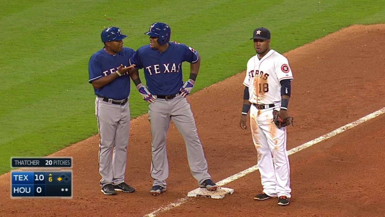 Beltre's triple