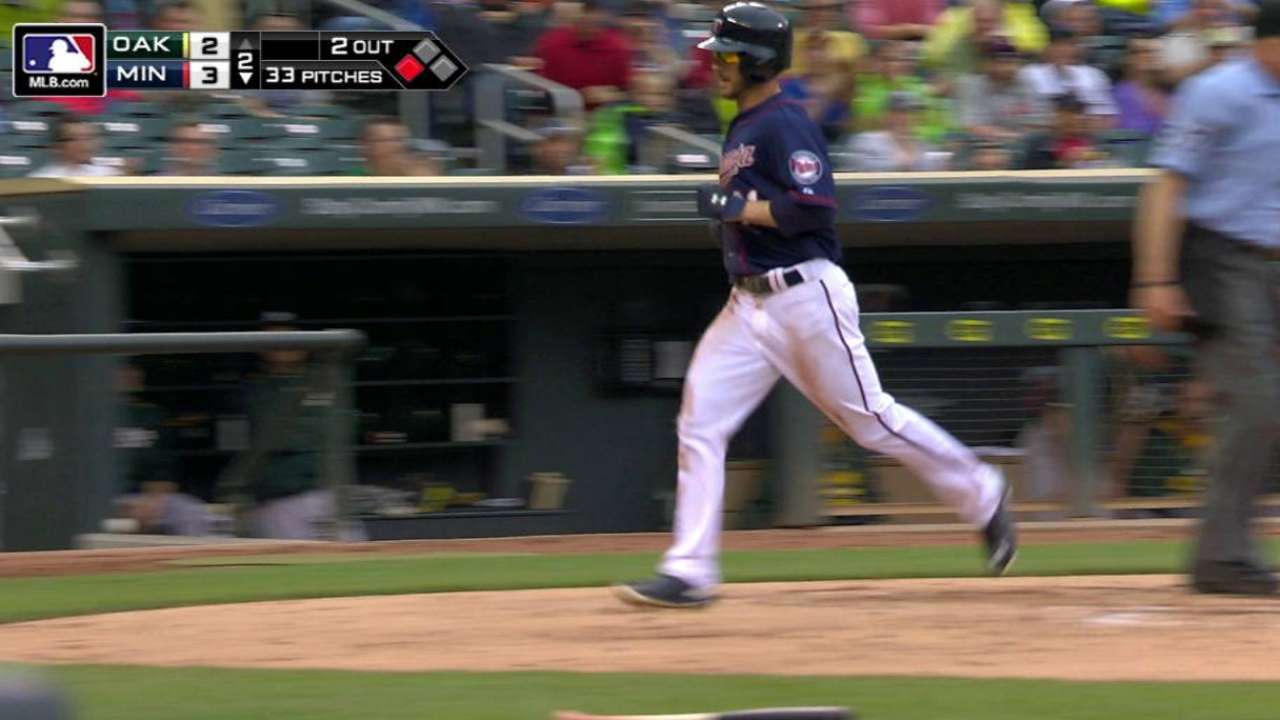 Rosario clave en triunfo de Minnesota vs. Oakland