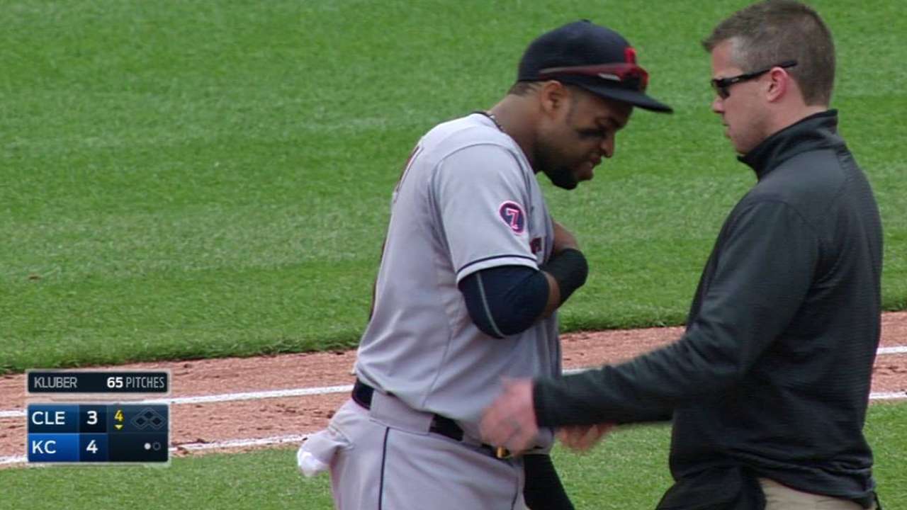 Kluber not flashing Cy Young stuff so far