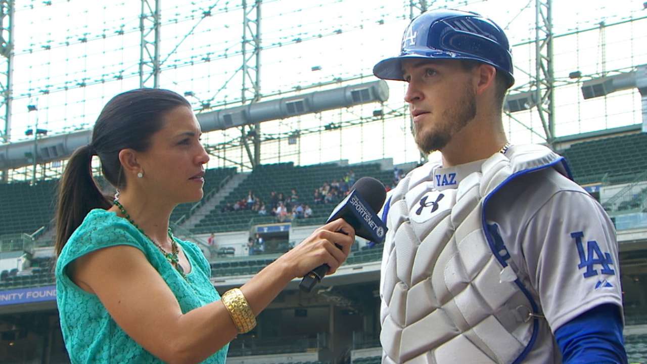Grandal on collecting eight RBIs