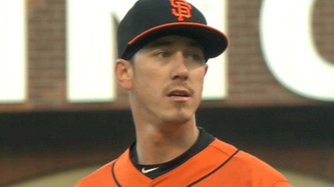 Lincecum's arm, McGehee's slam top Marlins