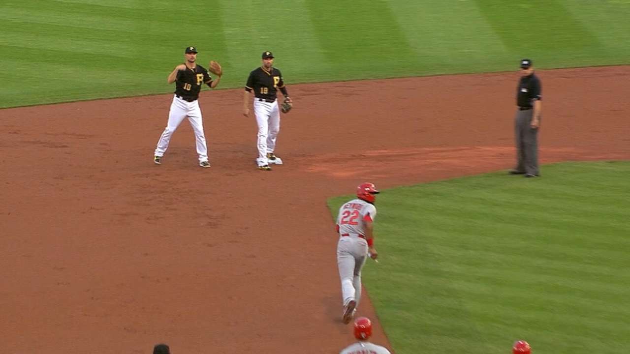 Must C: Pirates turn triple play