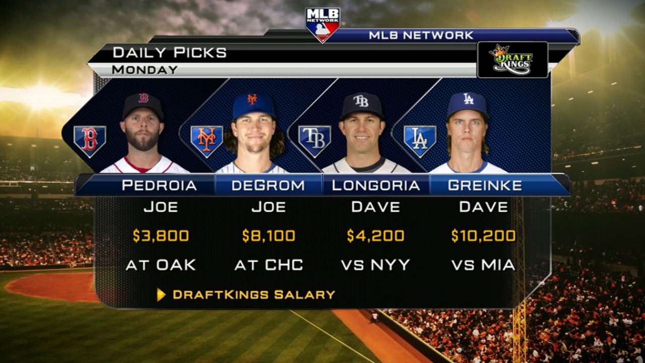 DraftKings picks: Longoria, Harper, Hosmer