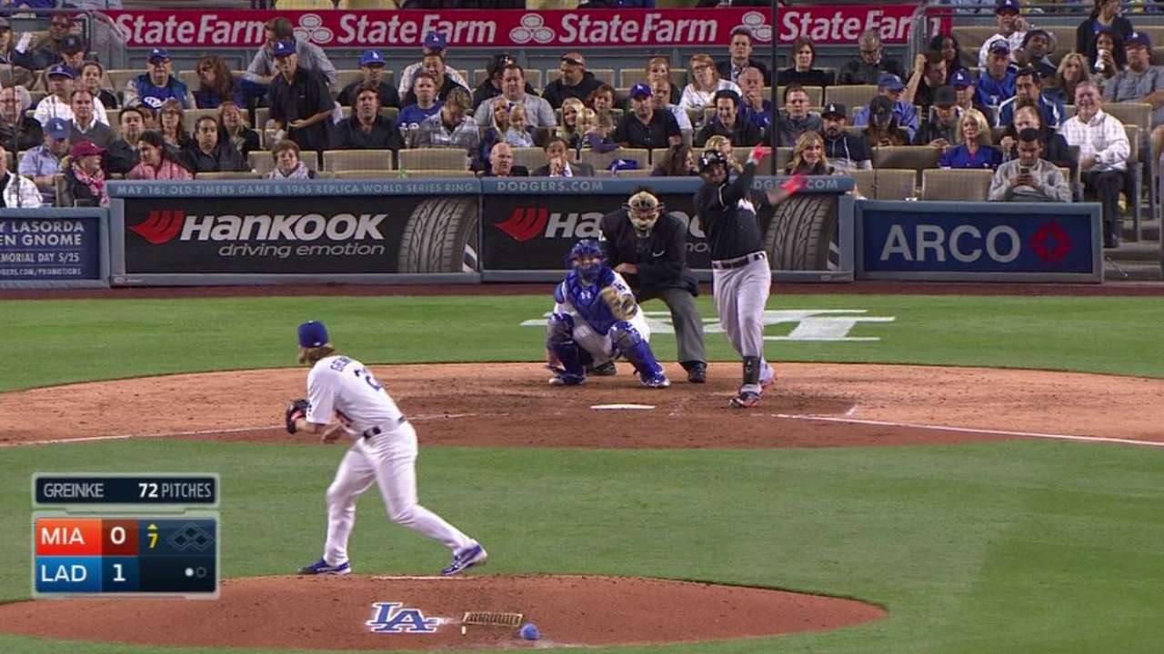 Ozuna's solo shot