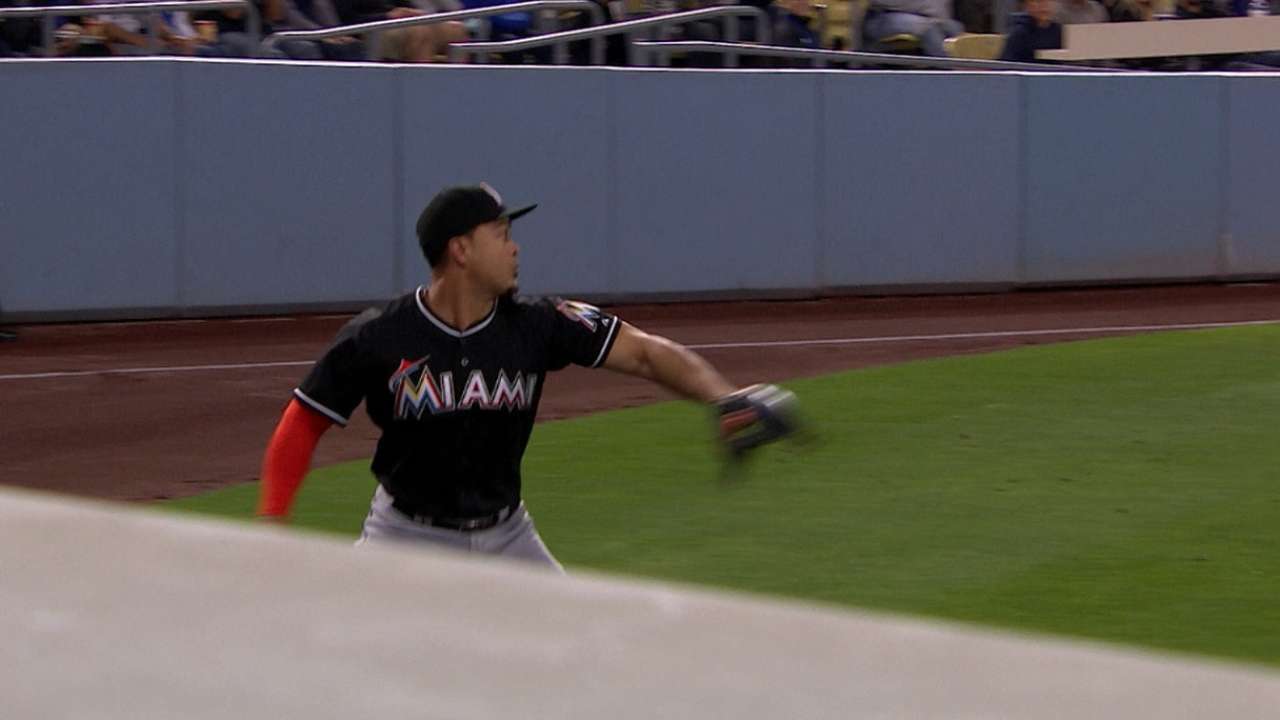 Must C: Stanton leaps, turns two