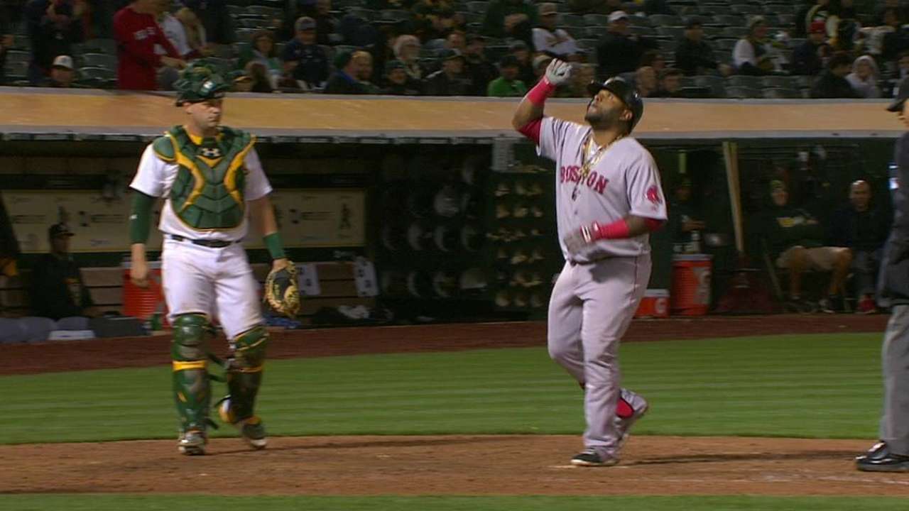 HR del Panda en la 11ma decidió triunfo de Boston