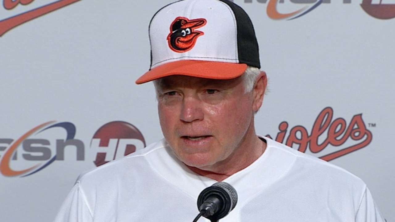 Showalter on return to Baltimore