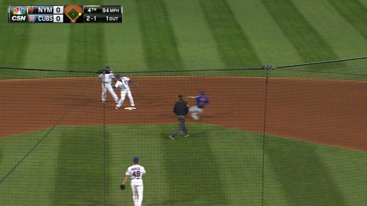 Arrieta starts double play