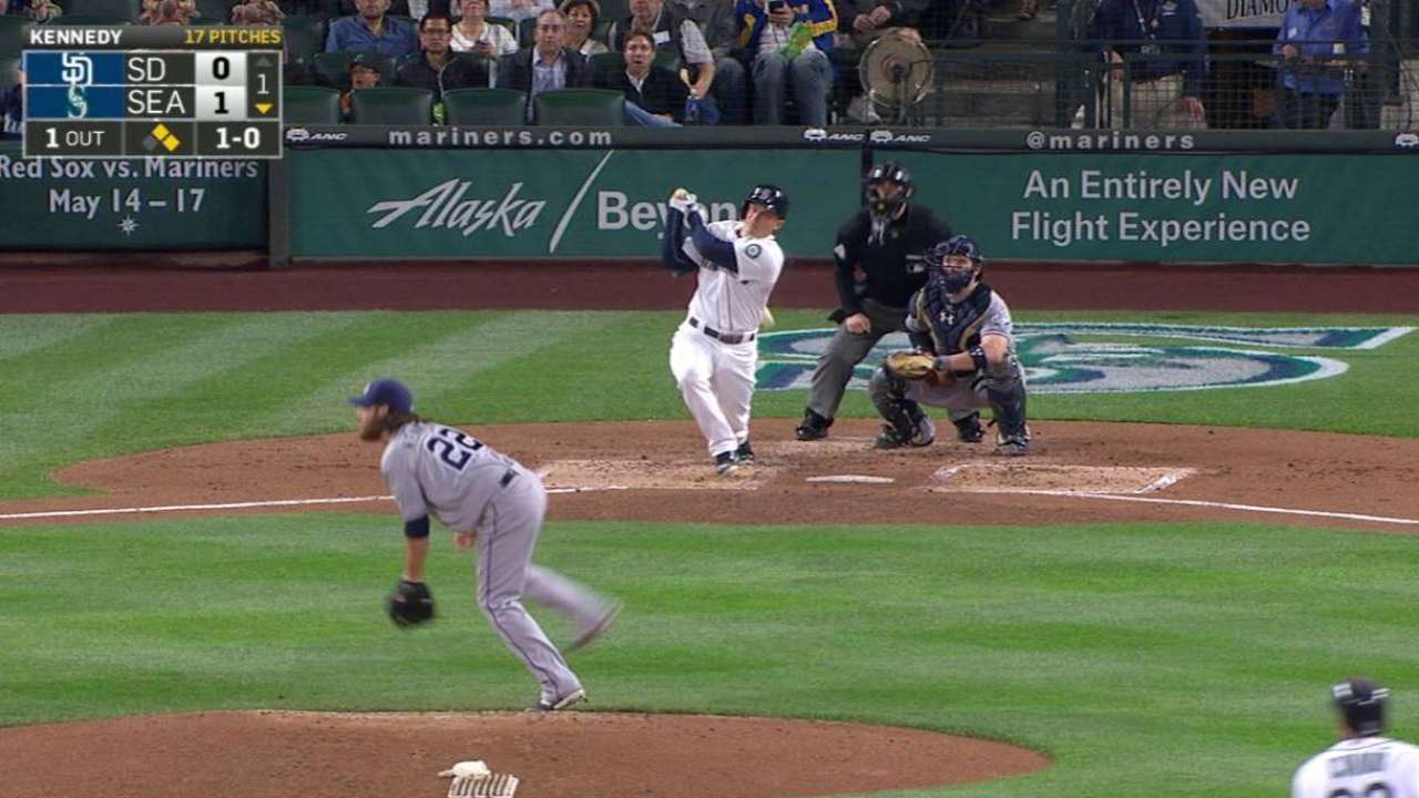 Seager's three-run blast