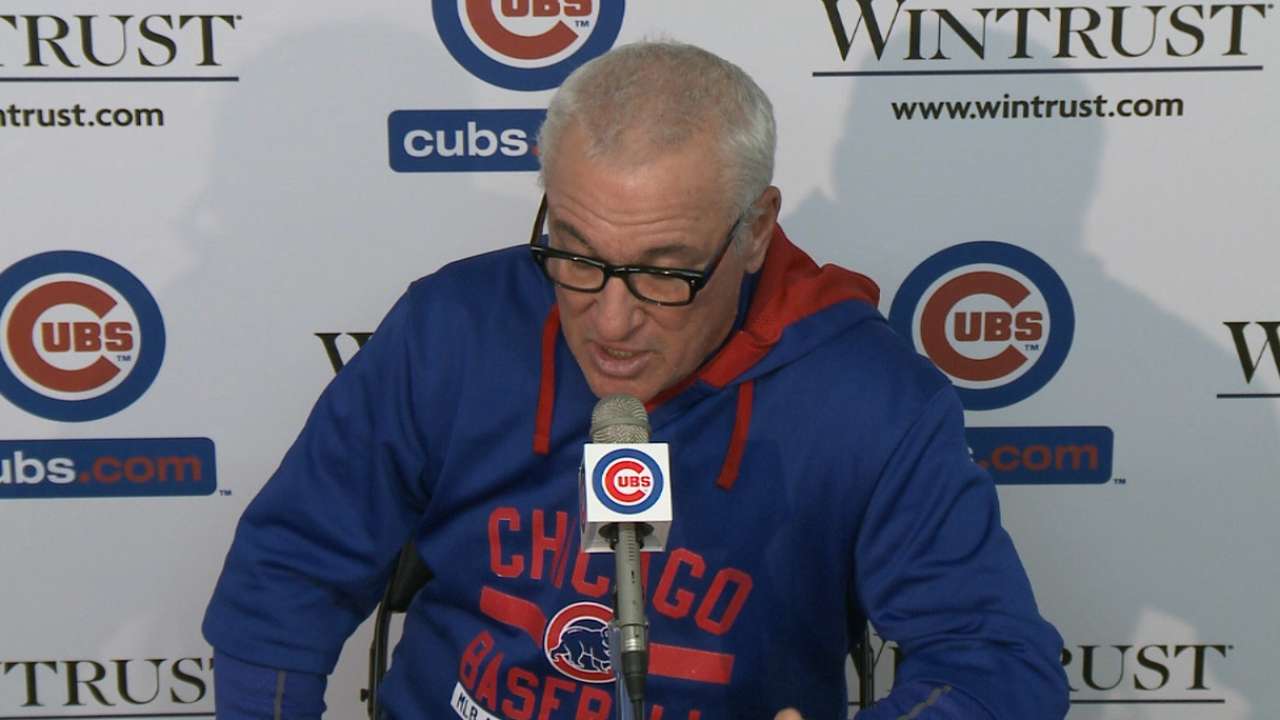Maddon on the Cubs' 6-1 win