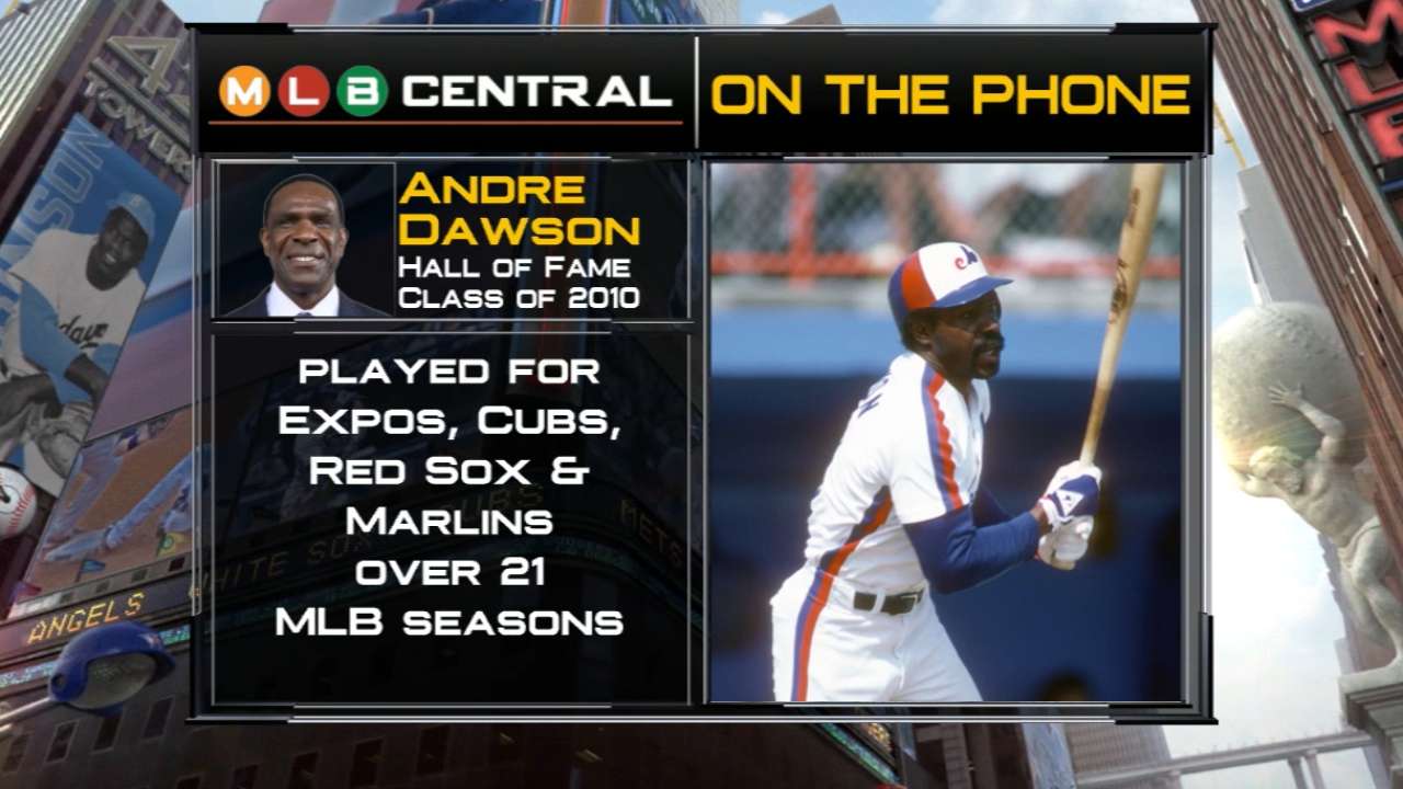 Andre Dawson joins MLB Central