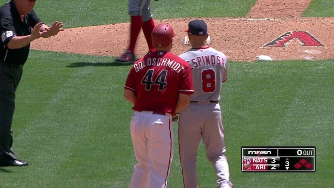 Goldy's RBI double
