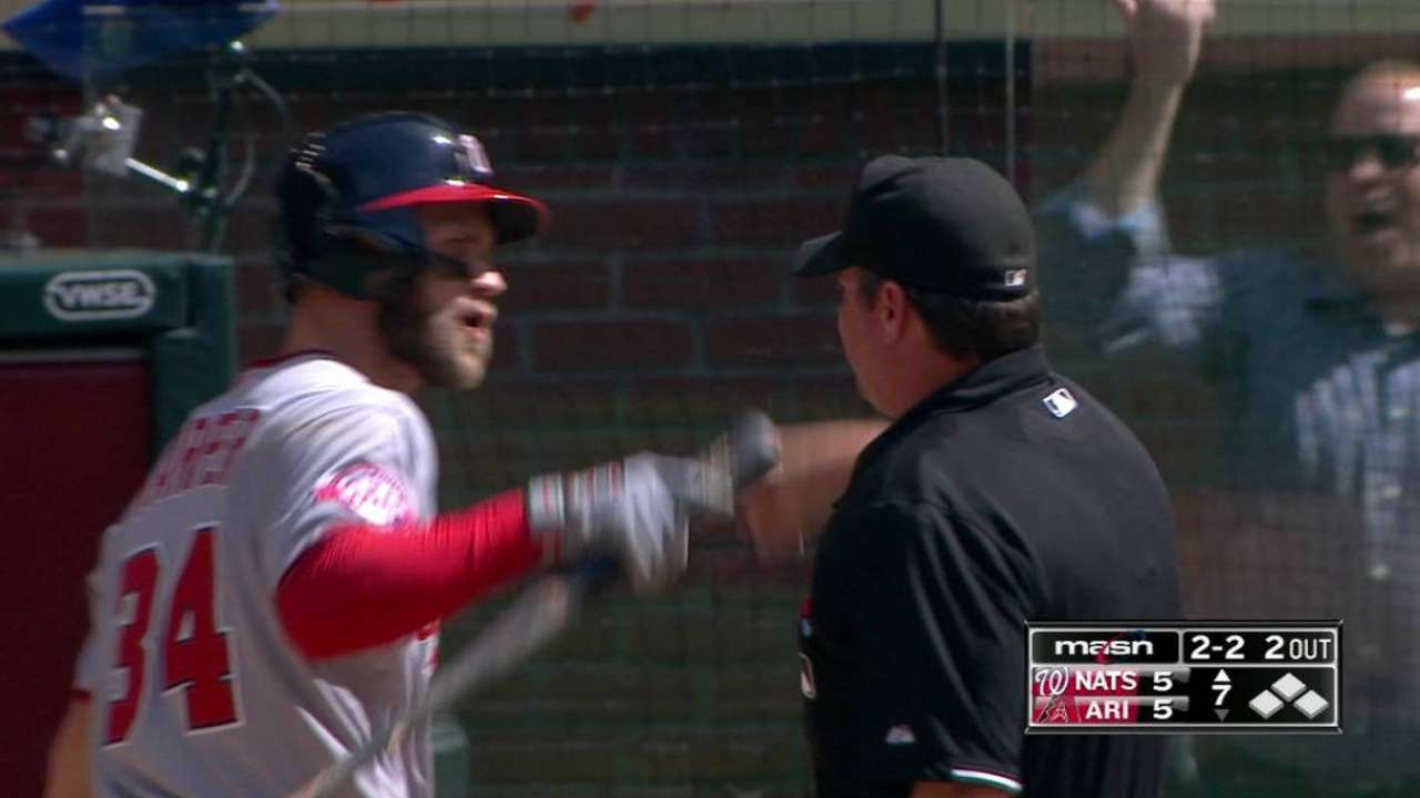 Harper, Williams tossed in 7th