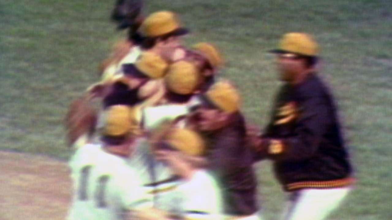 Pirates win 1971 World Series