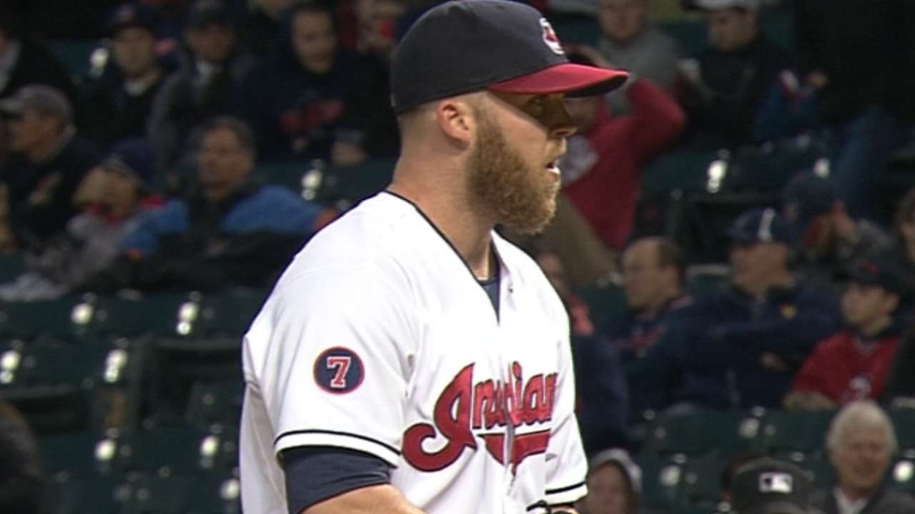Allen puts finishing touch on Kluber's victory