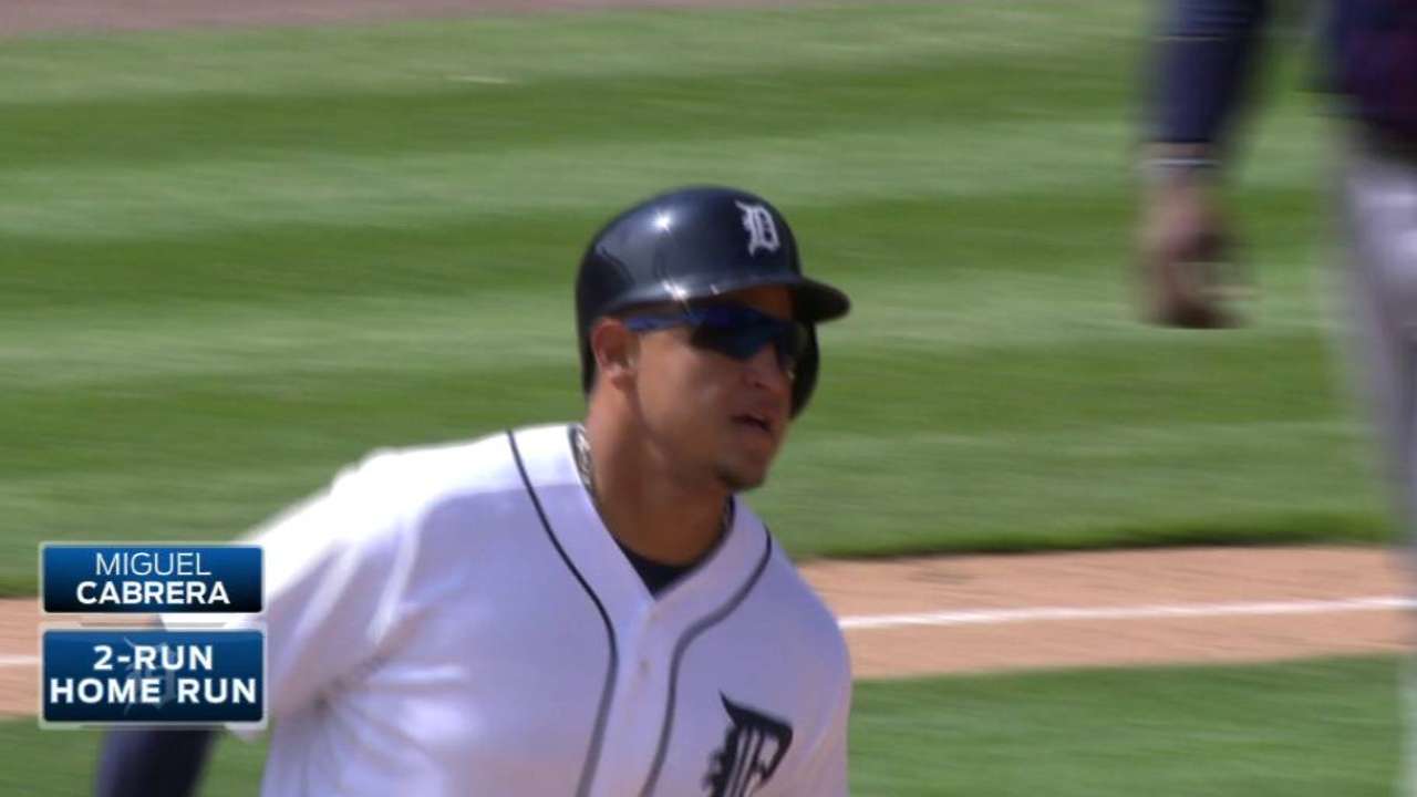 Miguel dio dos HR en victoria de Tigres sobre Mellizos