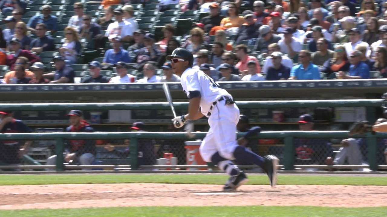 Gose's four-hit day
