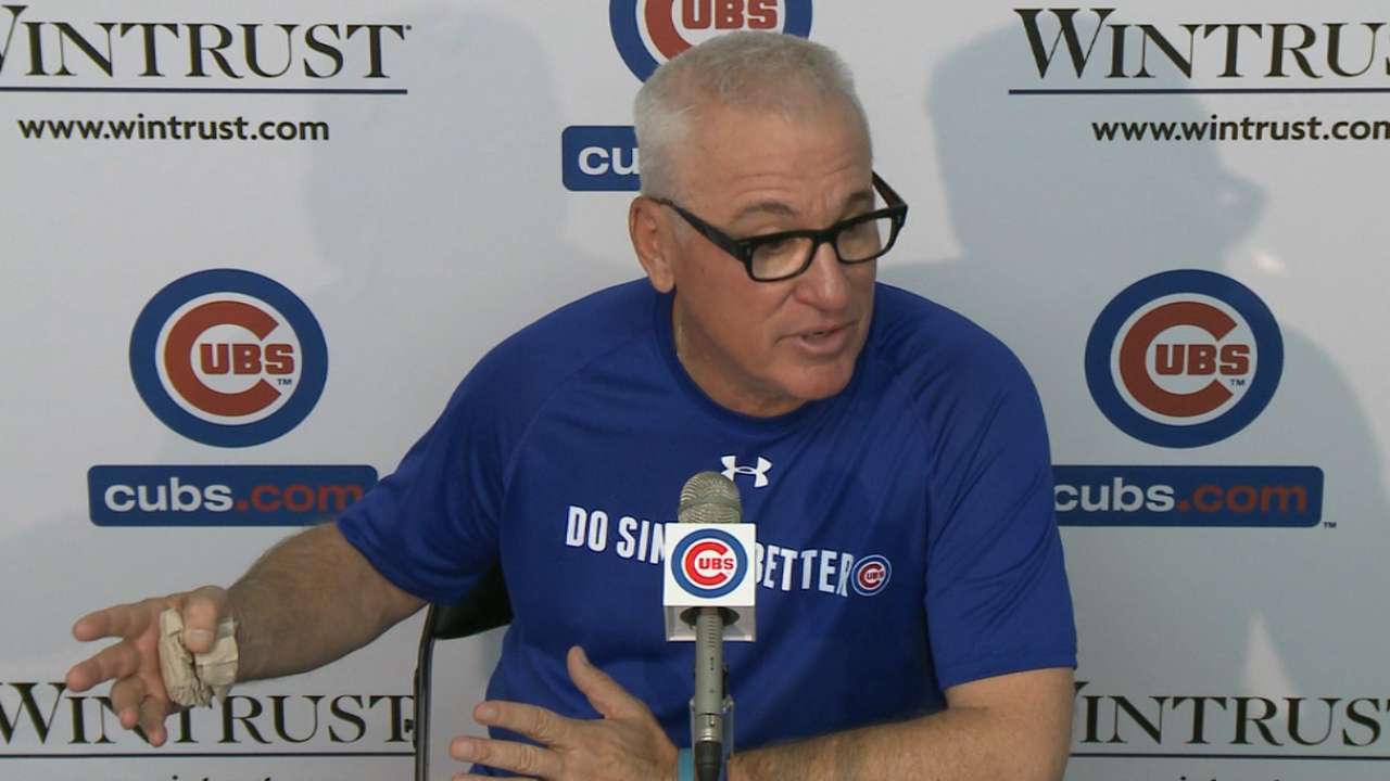 Maddon on sweeping Mets