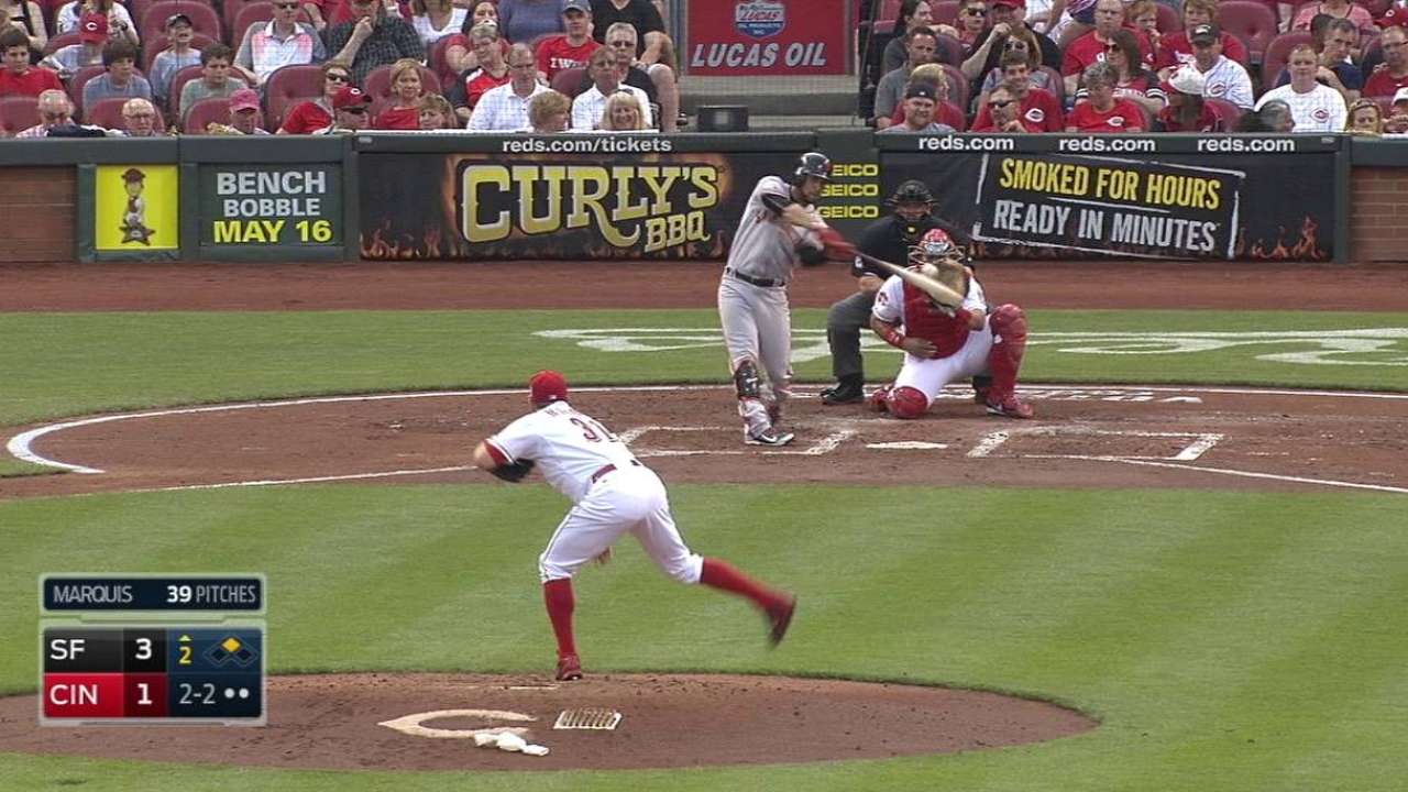 Marquis seeks improvement after tough outing