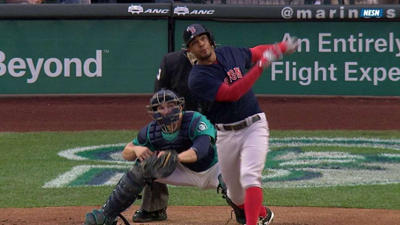 Bogaerts' RBI triple