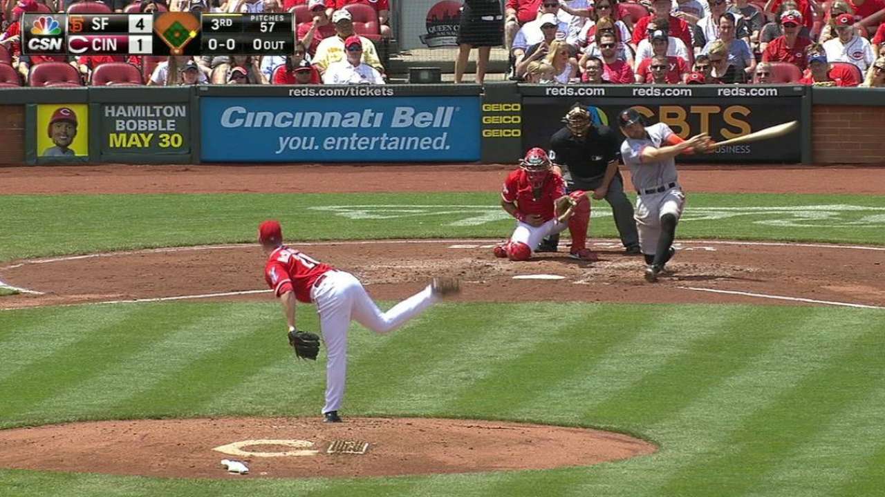 Pence's two-run shot