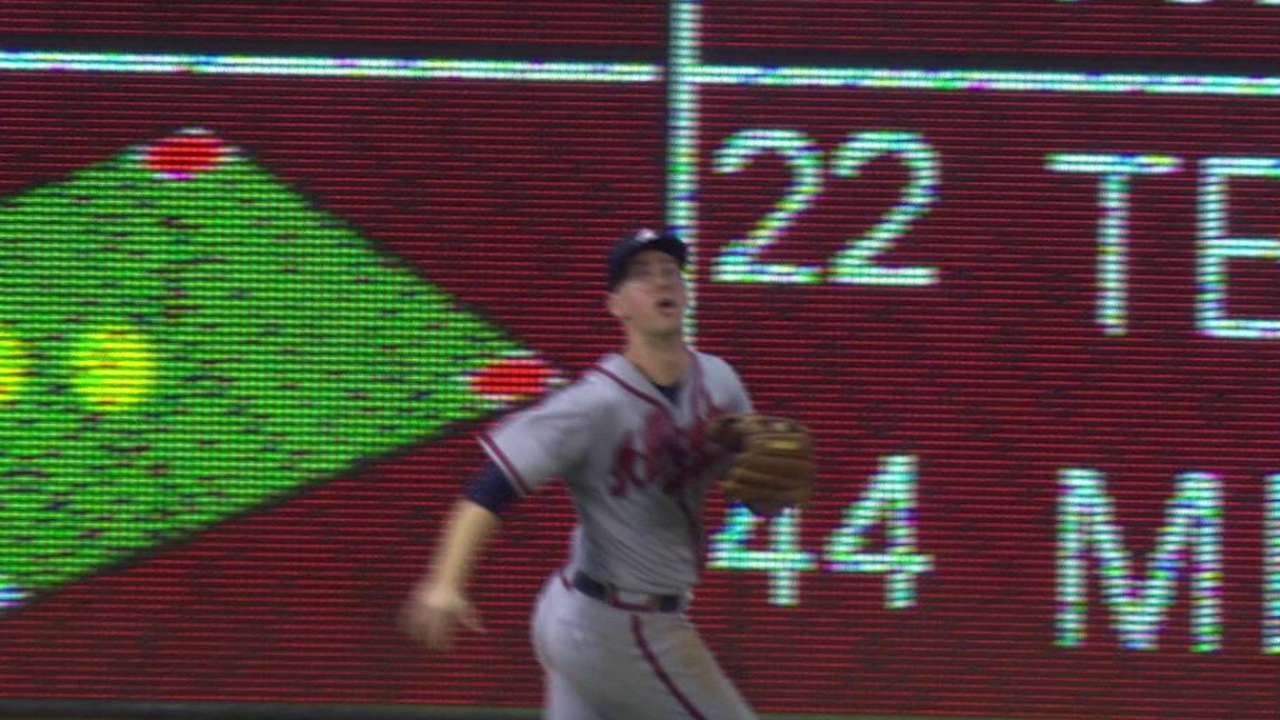 Cunningham's running catch