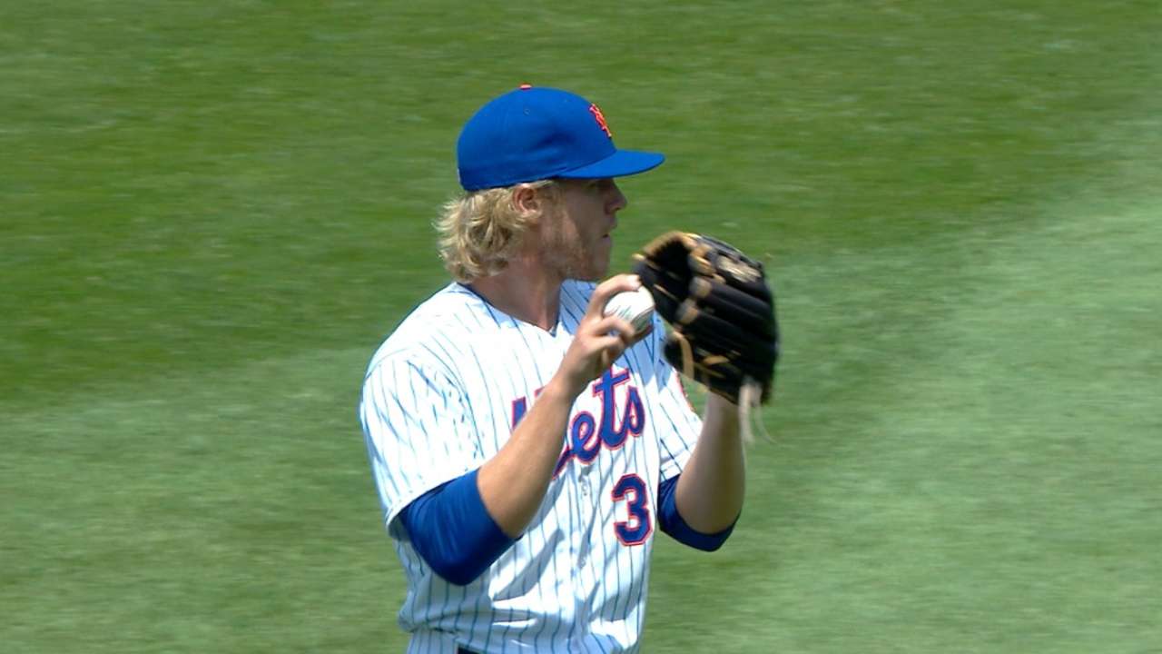 Syndergaard domina y consigue 1ra victora con Mets