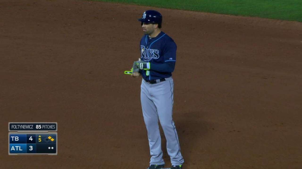 DeJesus' RBI double