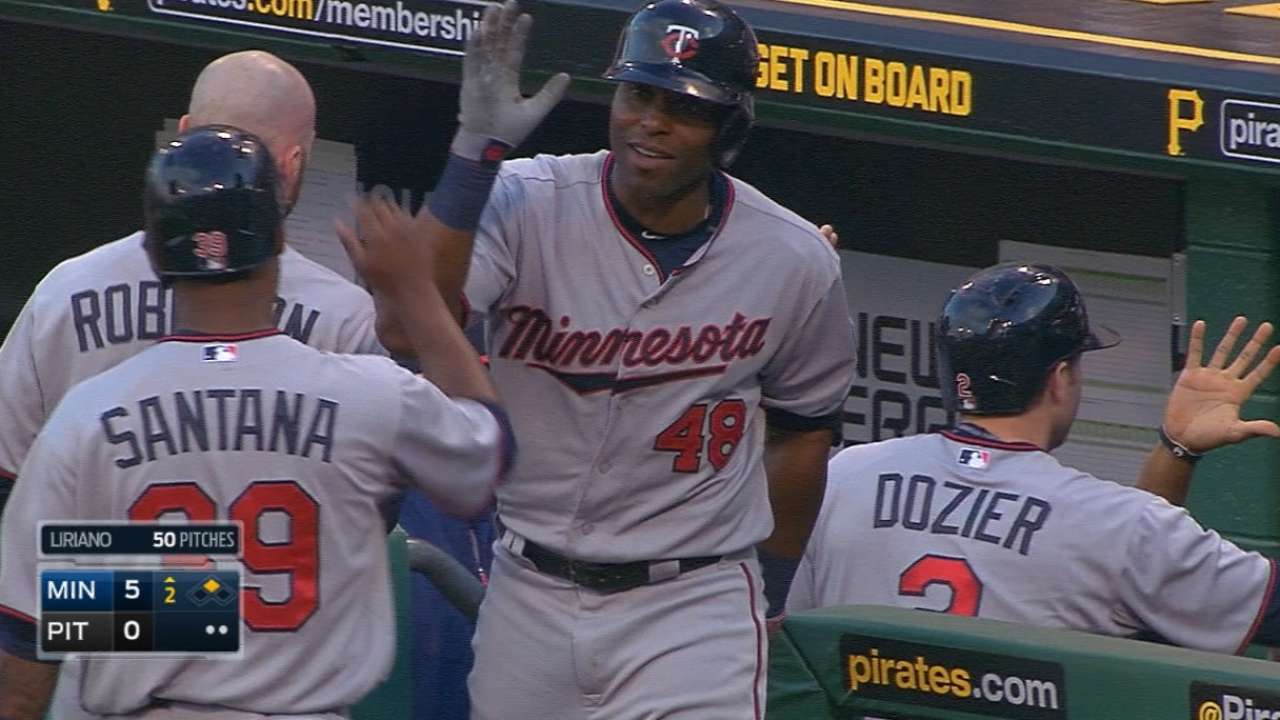 Twins' six-run 2nd