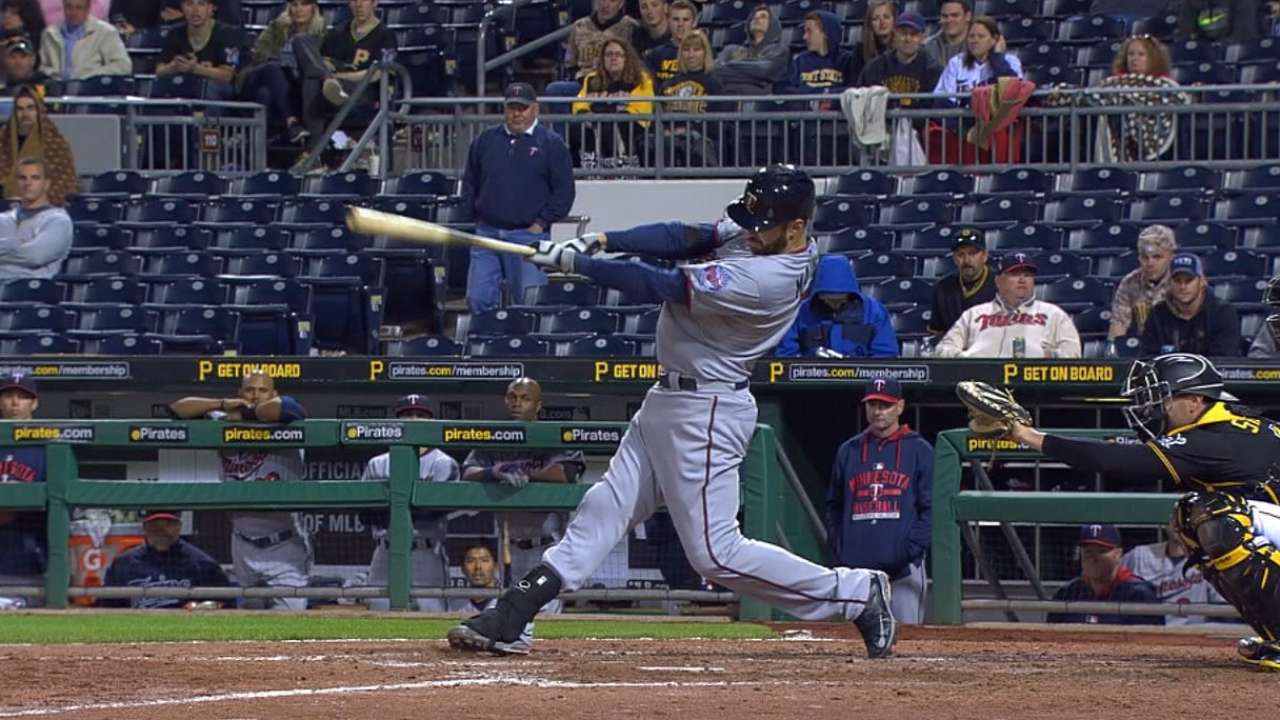 Clutch hitting at center of Twins' emergence