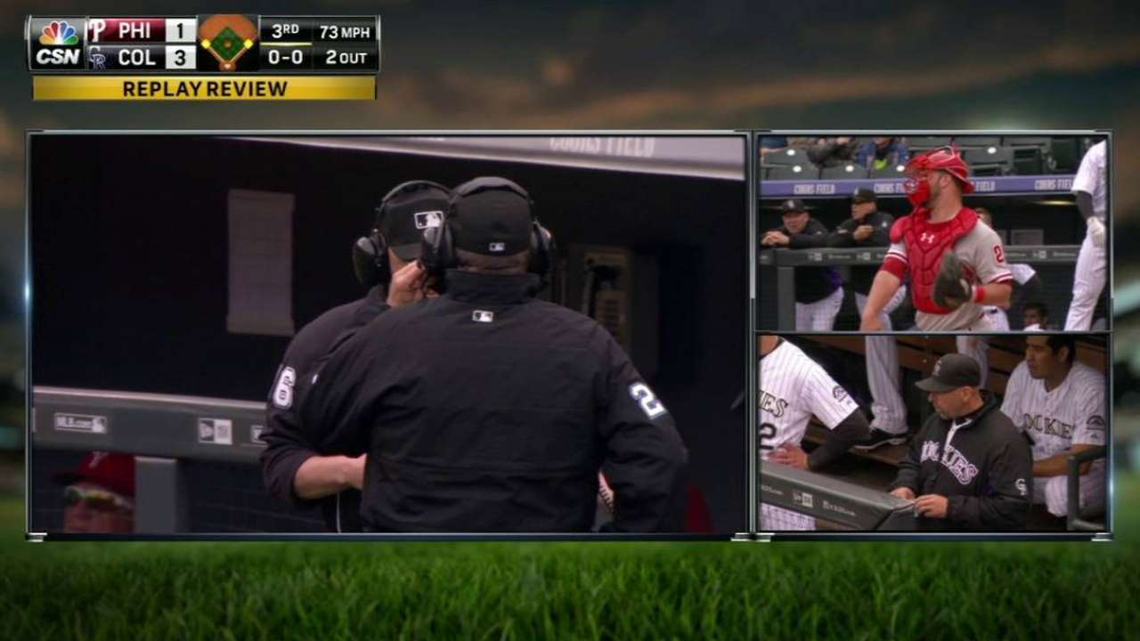 Francoeur's out at home reviewed