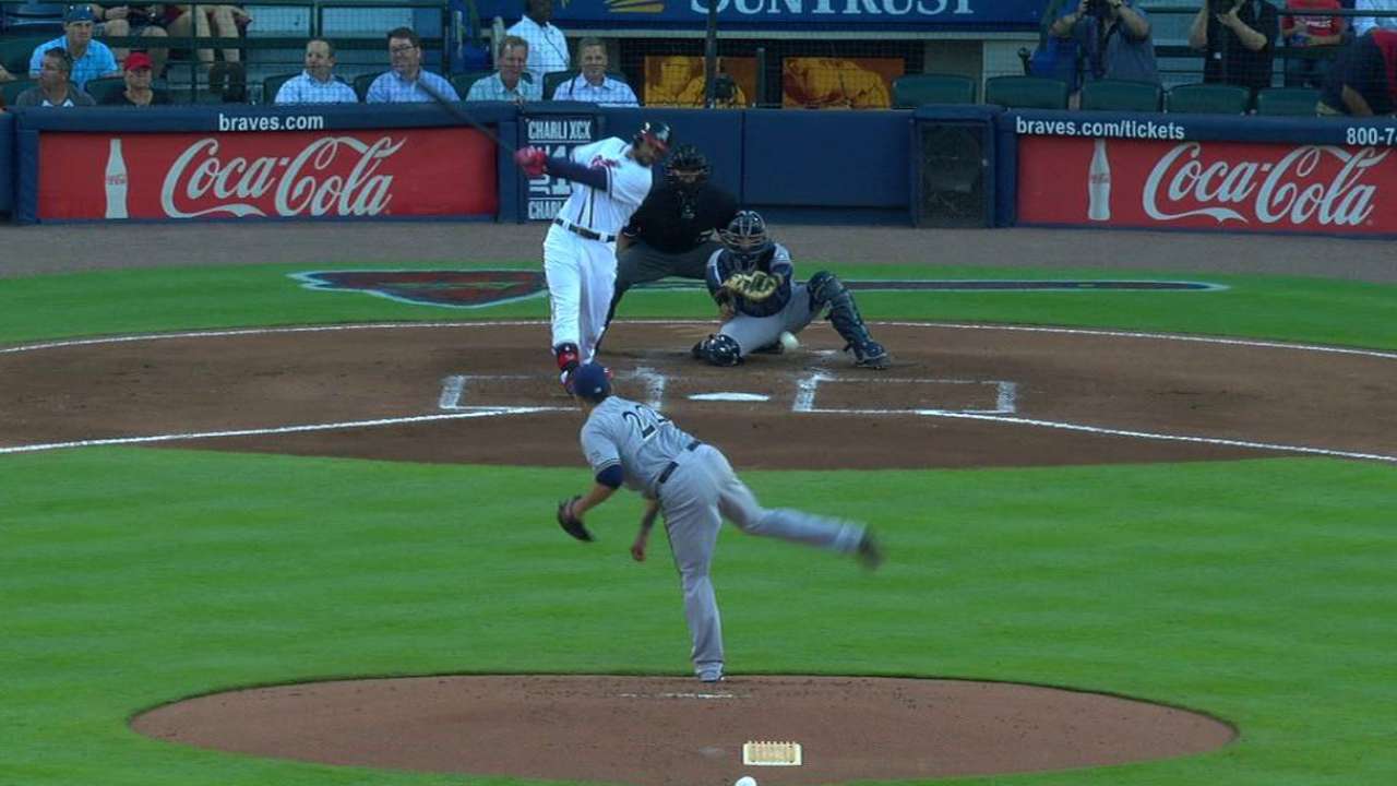 Markakis' RBI single