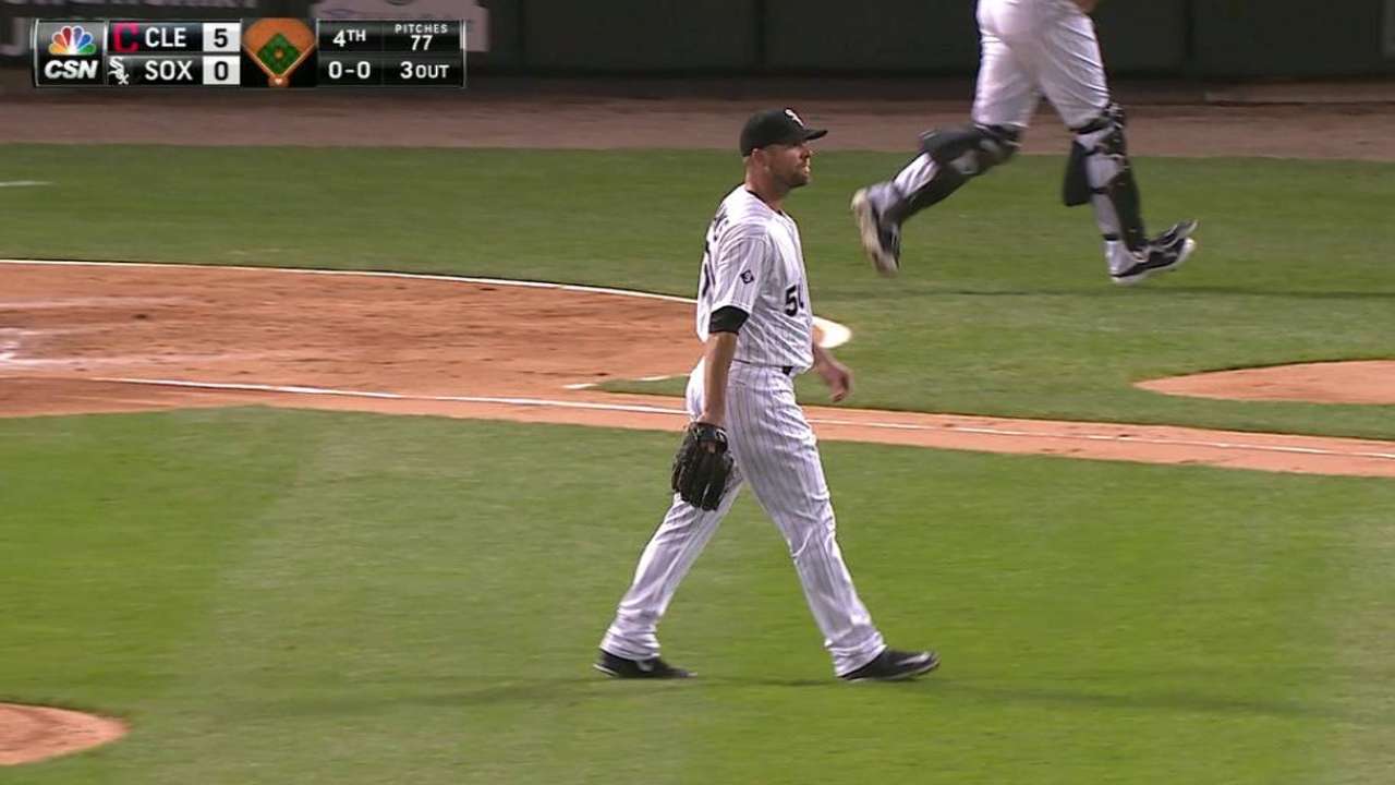 Danks whiffs Bourn