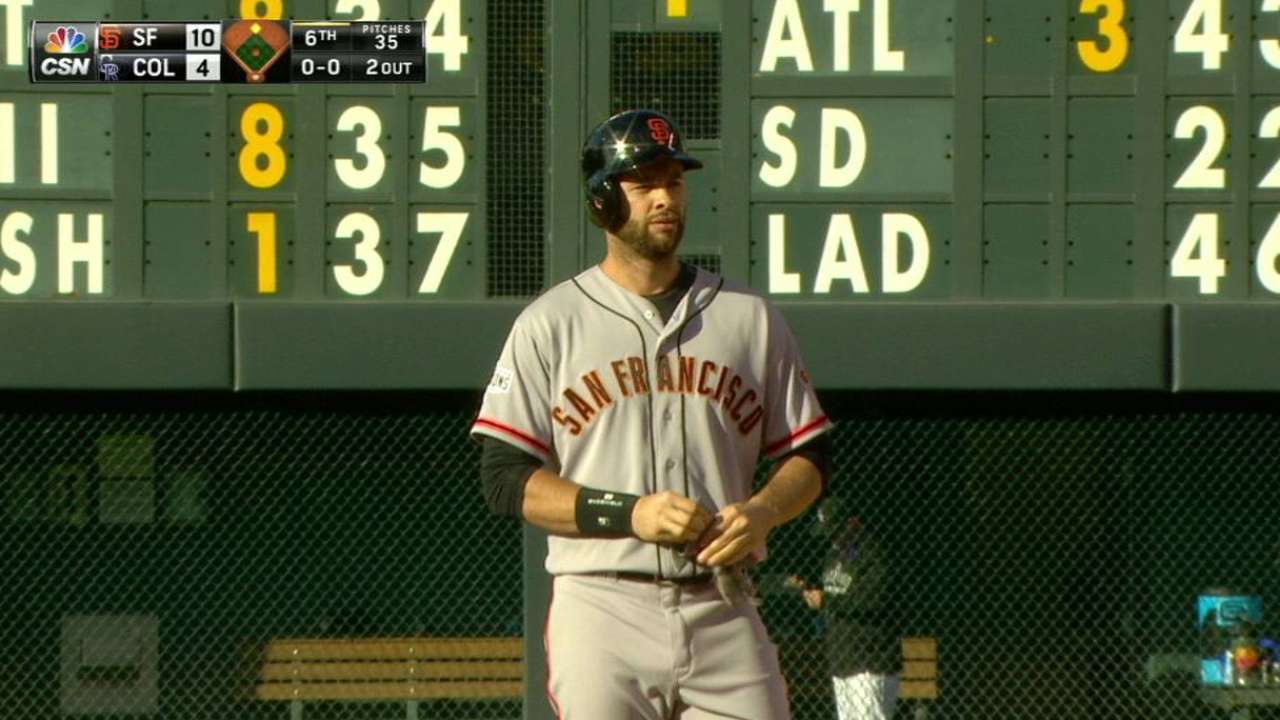 Gigantes y Rockies dividieron en la doble cartelera