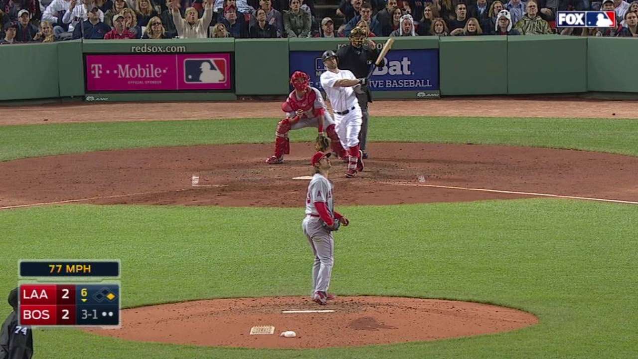 Napoli sacude 2 HR y Medias Rojas salen del bache