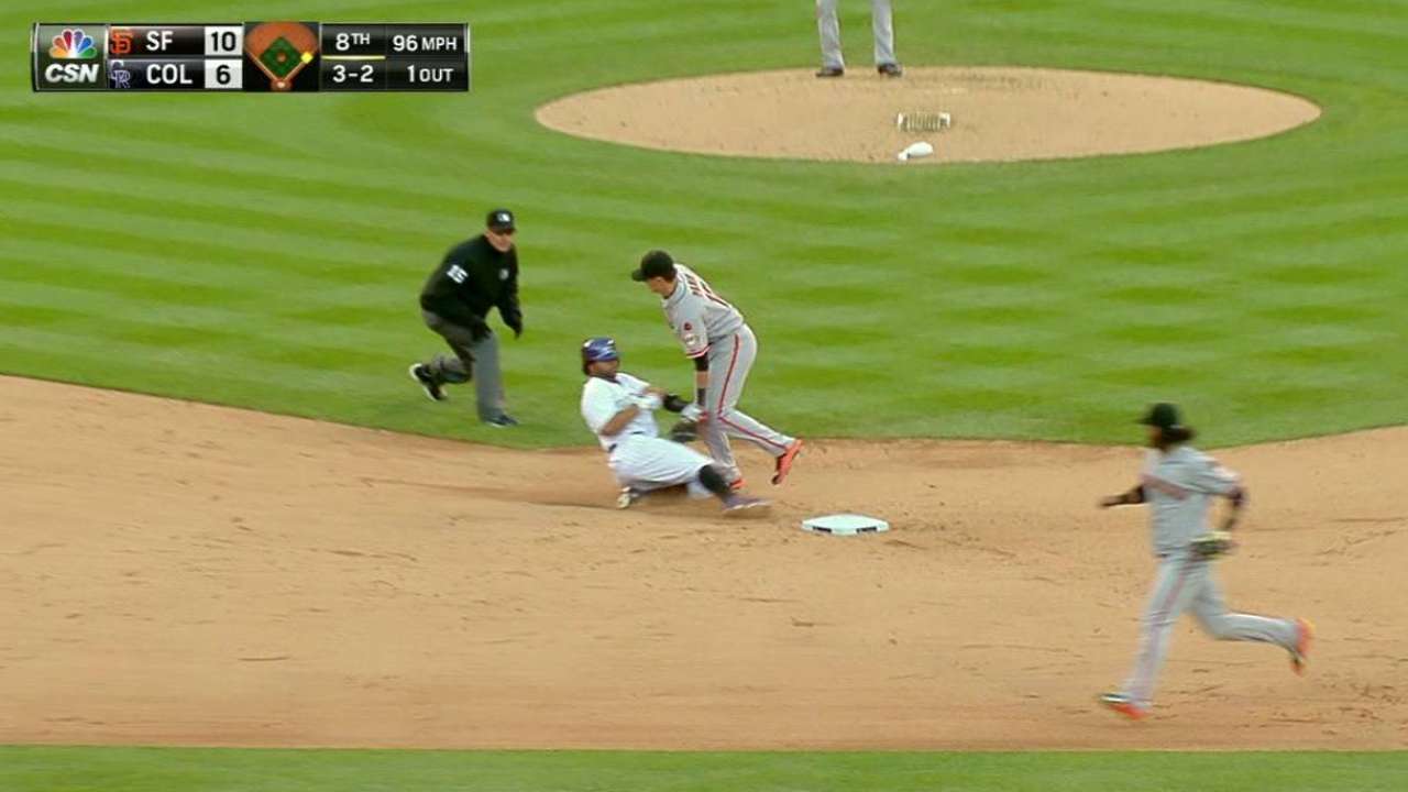 Giants challenge safe call