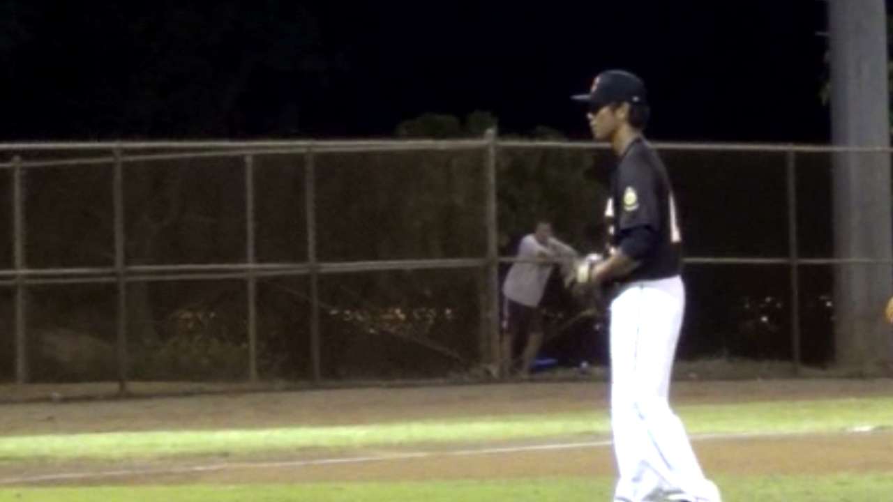 2015 Draft: Ian Kahaloa, P