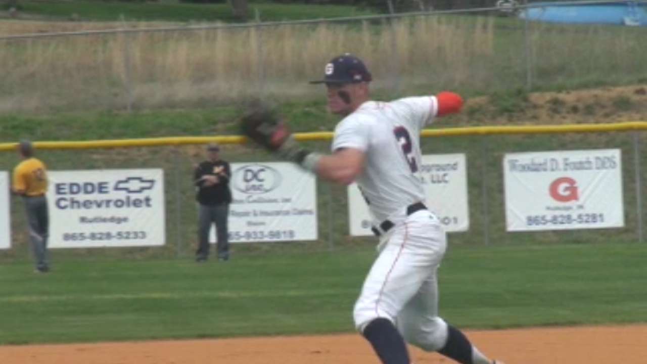 2015 Draft: Trey Cabbage, 3B