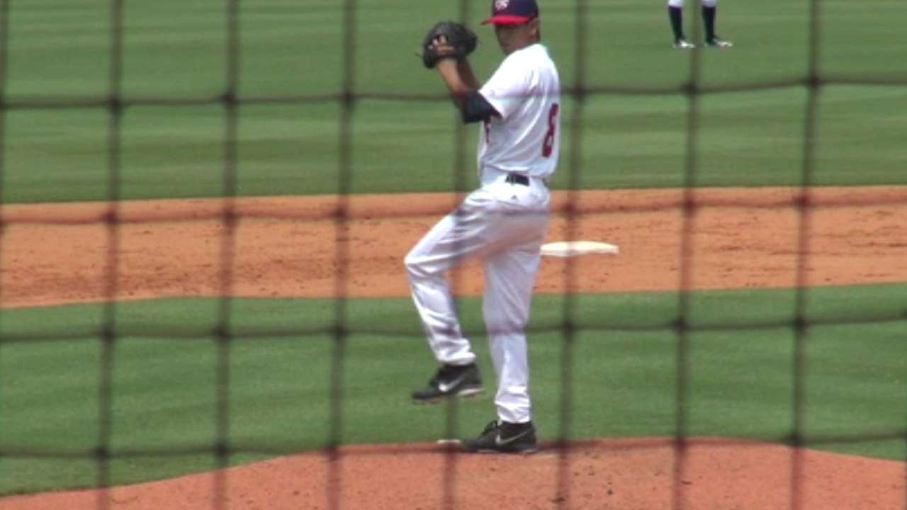 2015 Draft: Justin Garza, P